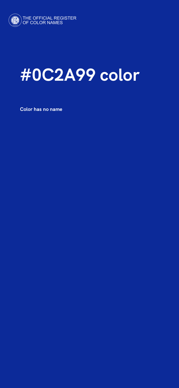 #0C2A99 color image