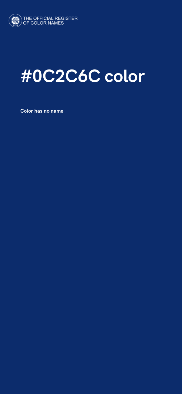 #0C2C6C color image