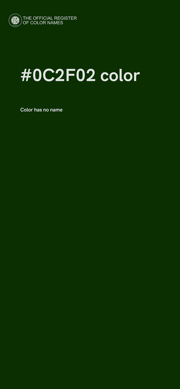 #0C2F02 color image