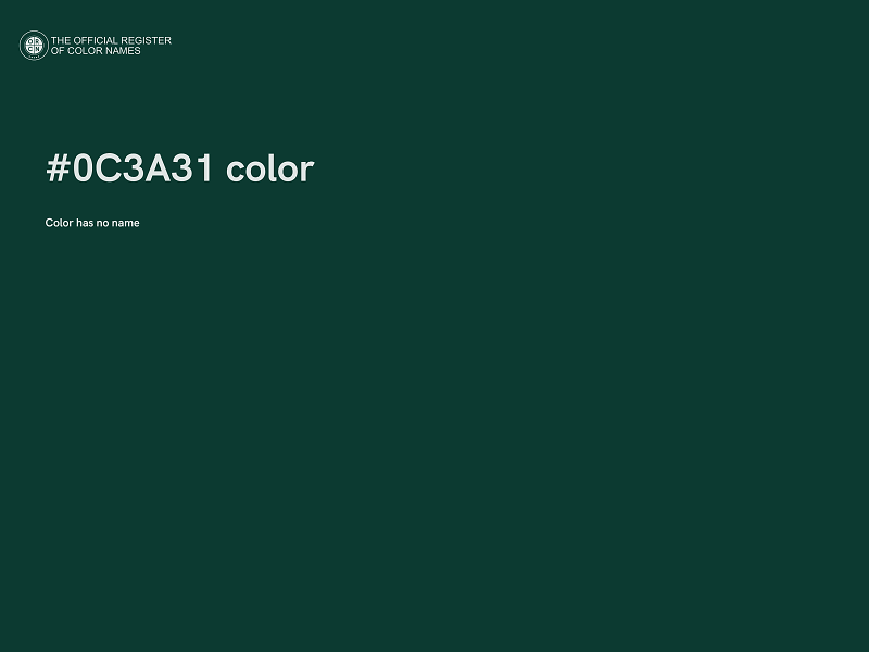#0C3A31 color image