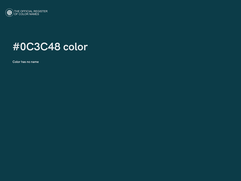 #0C3C48 color image