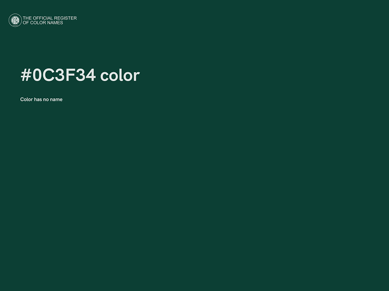 #0C3F34 color image