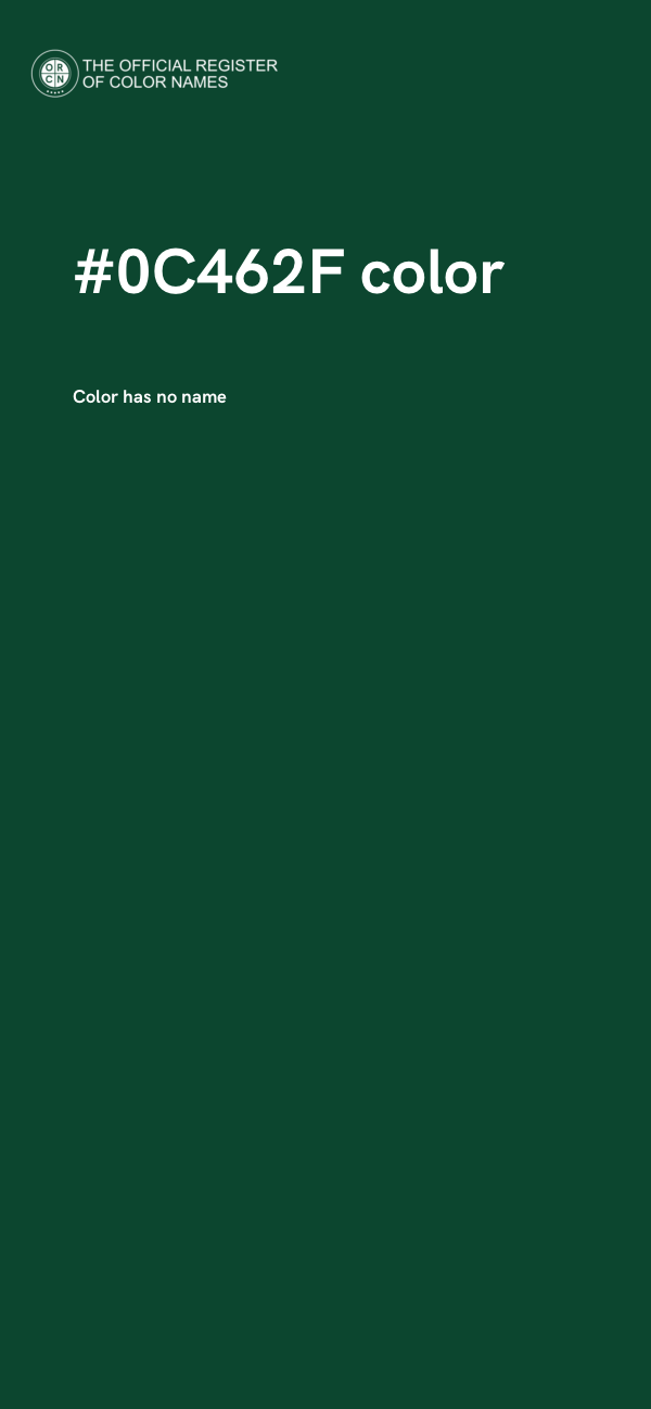 #0C462F color image