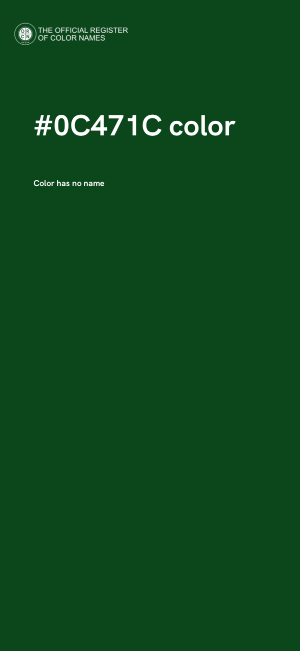 #0C471C color image