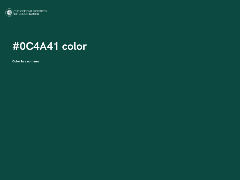#0C4A41 color image