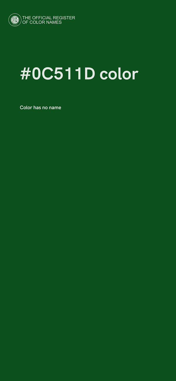 #0C511D color image