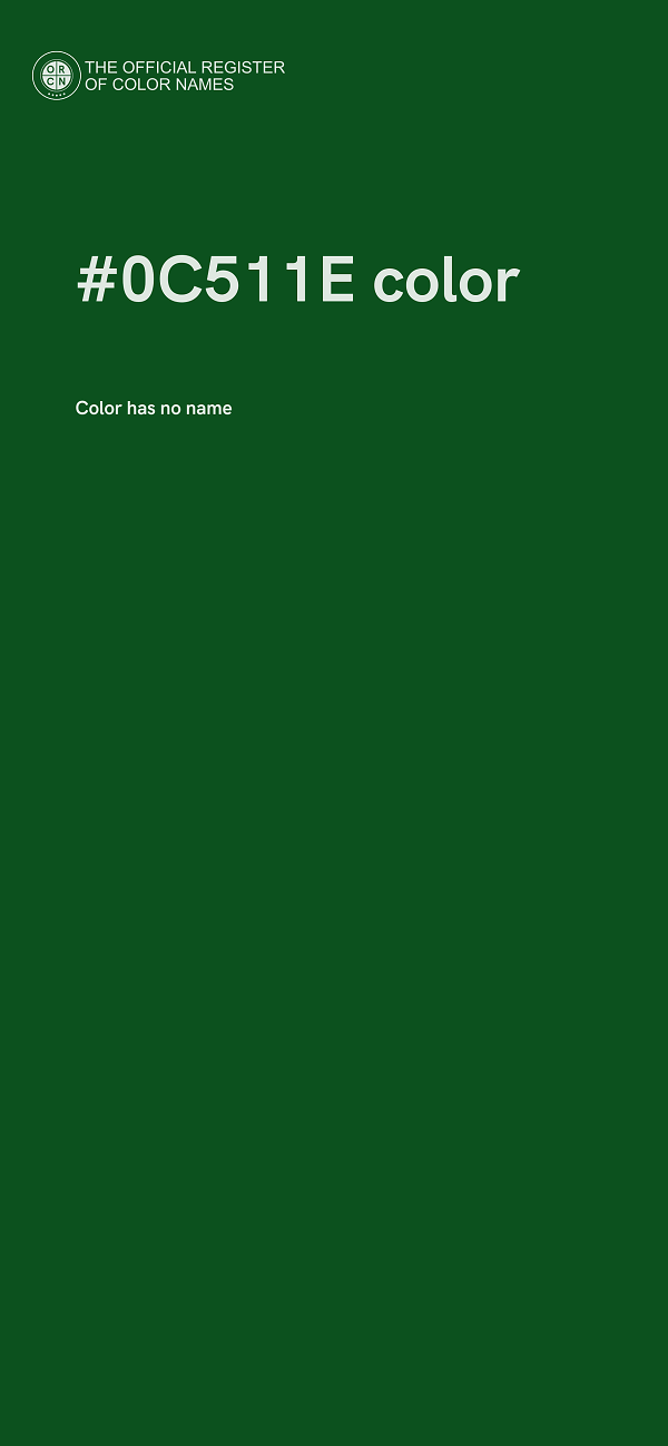 #0C511E color image