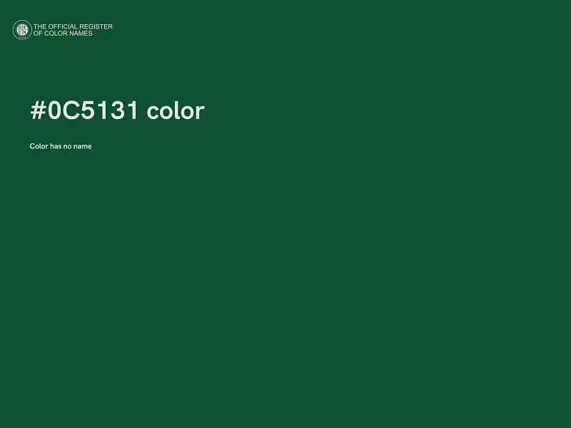 #0C5131 color image