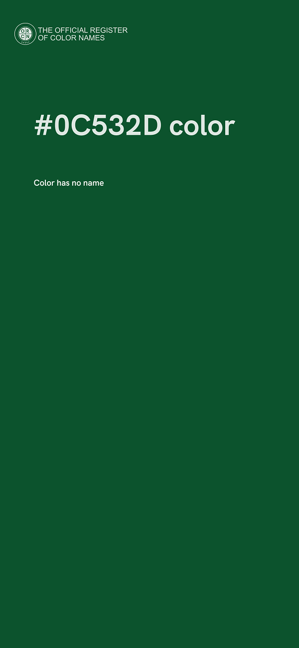 #0C532D color image