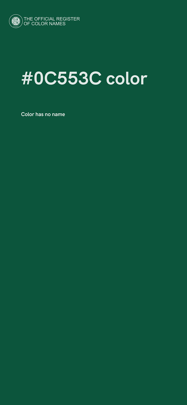 #0C553C color image