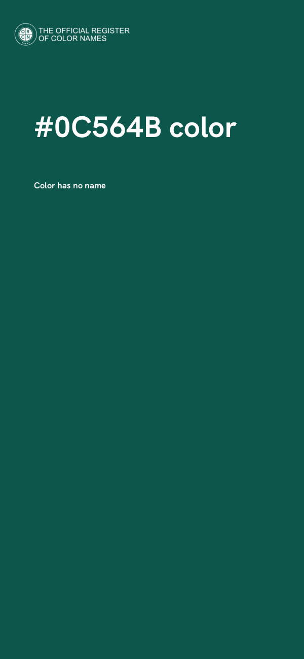 #0C564B color image