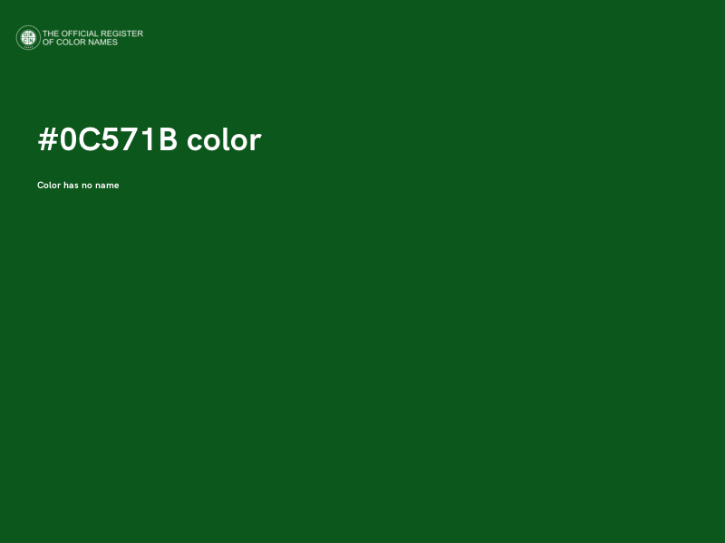 #0C571B color image
