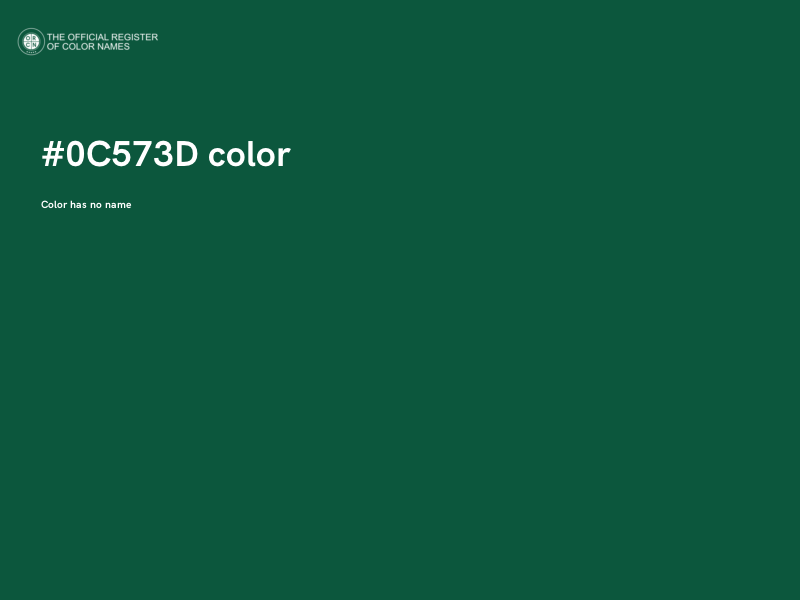 #0C573D color image