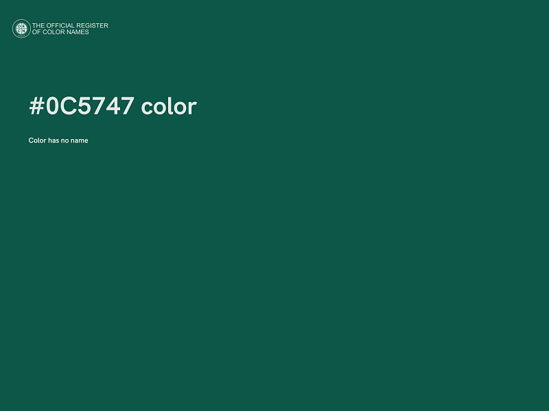 #0C5747 color image