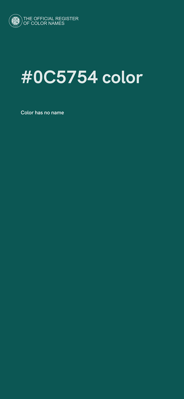 #0C5754 color image