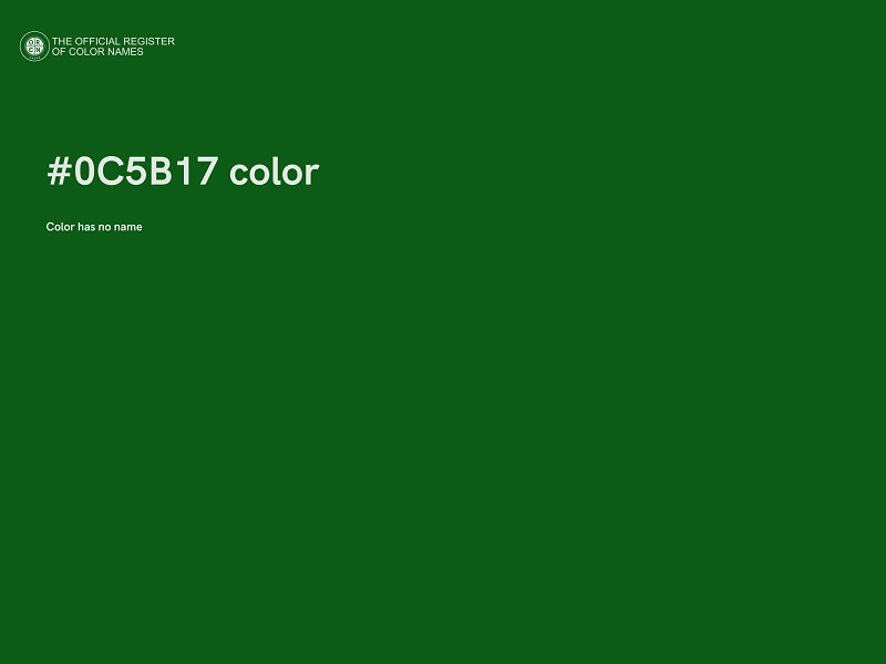 #0C5B17 color image