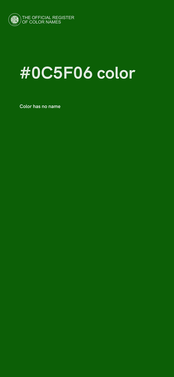 #0C5F06 color image