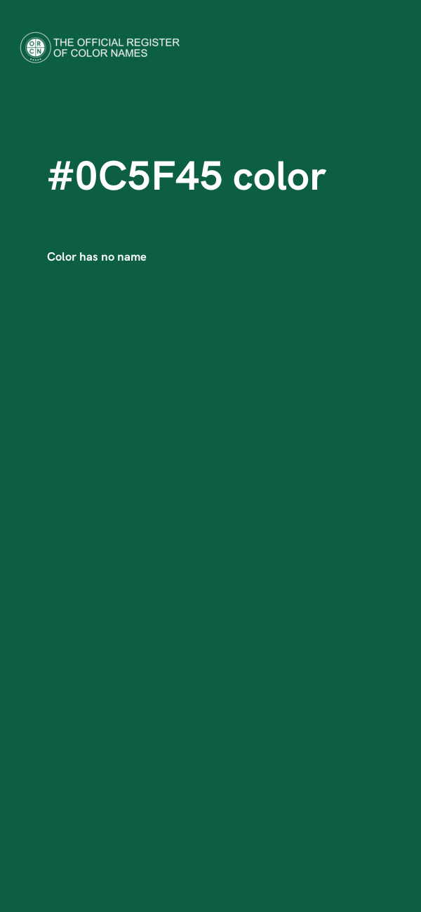 #0C5F45 color image
