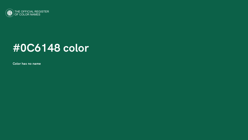 #0C6148 color image