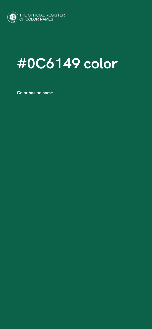 #0C6149 color image