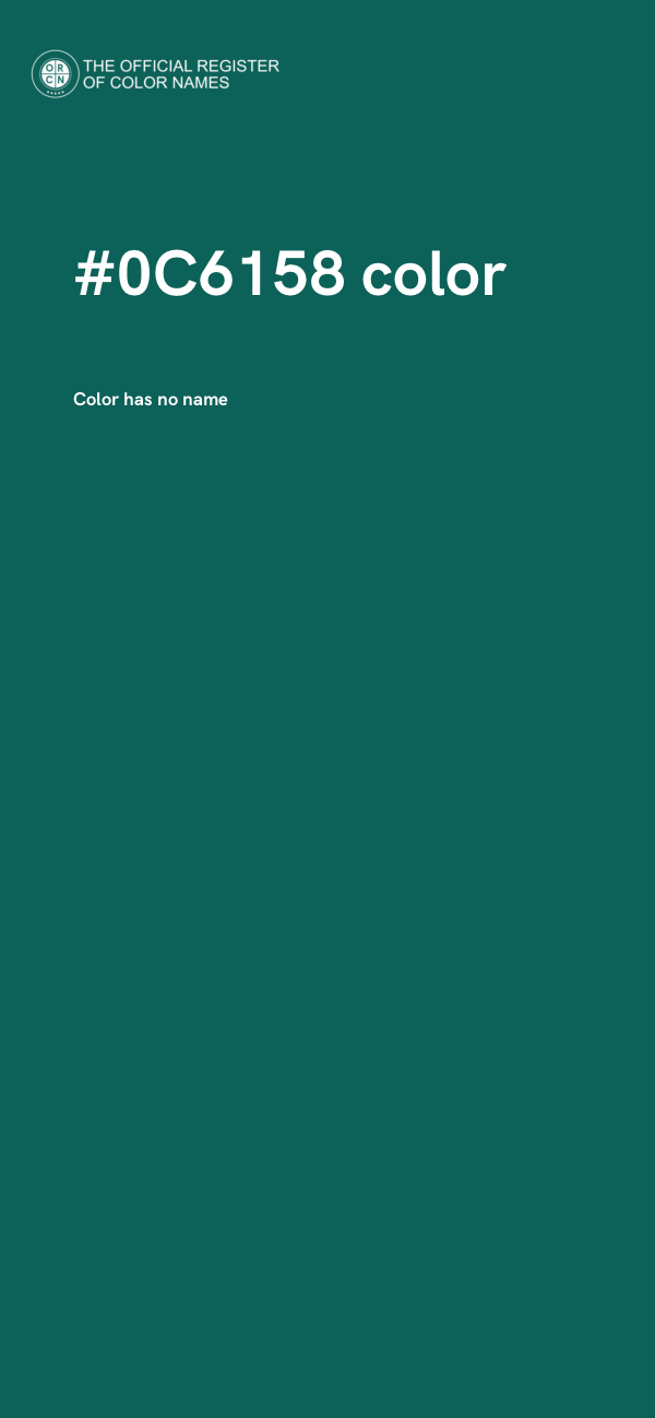 #0C6158 color image