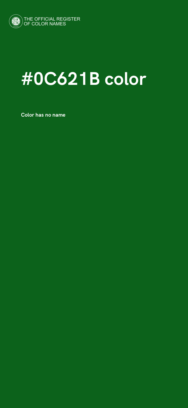 #0C621B color image