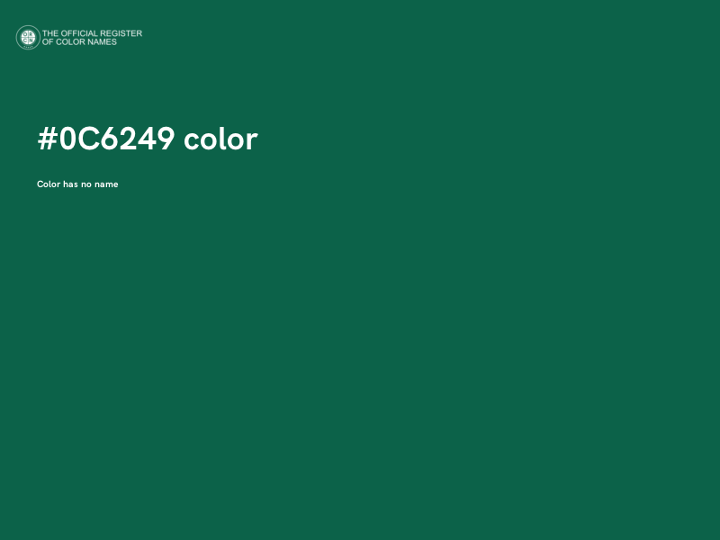#0C6249 color image