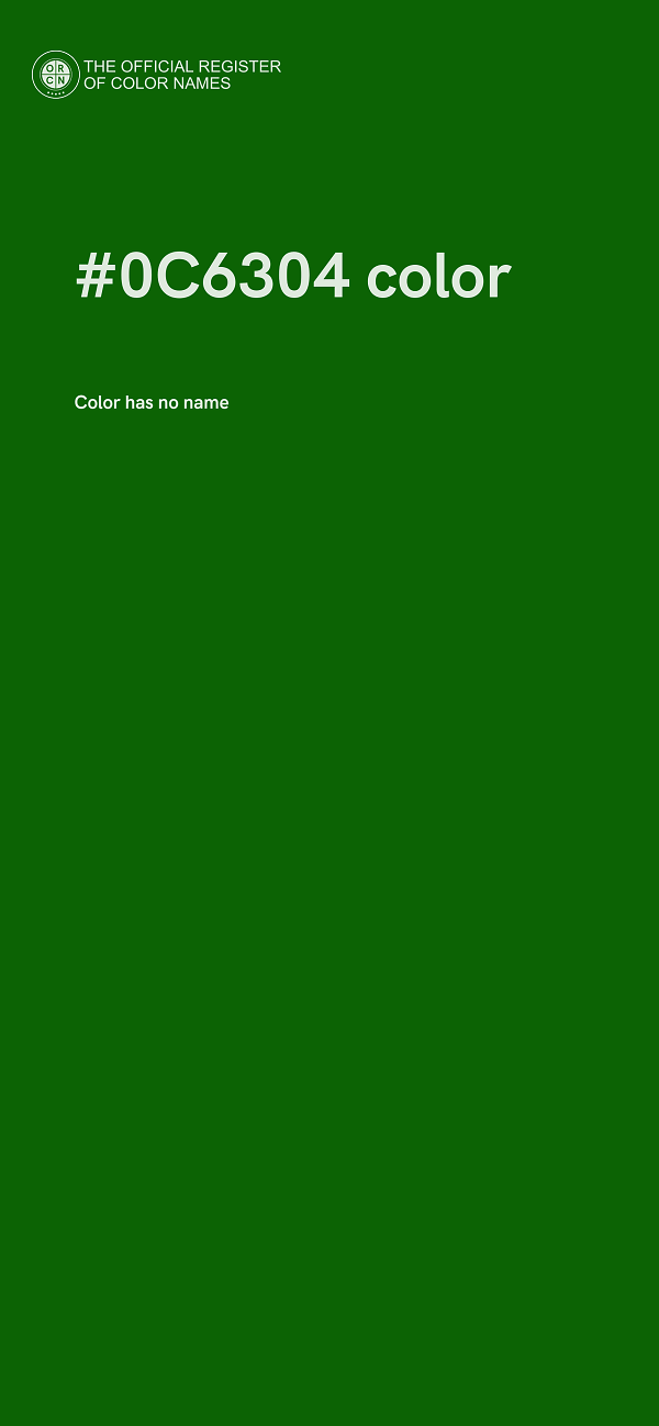 #0C6304 color image