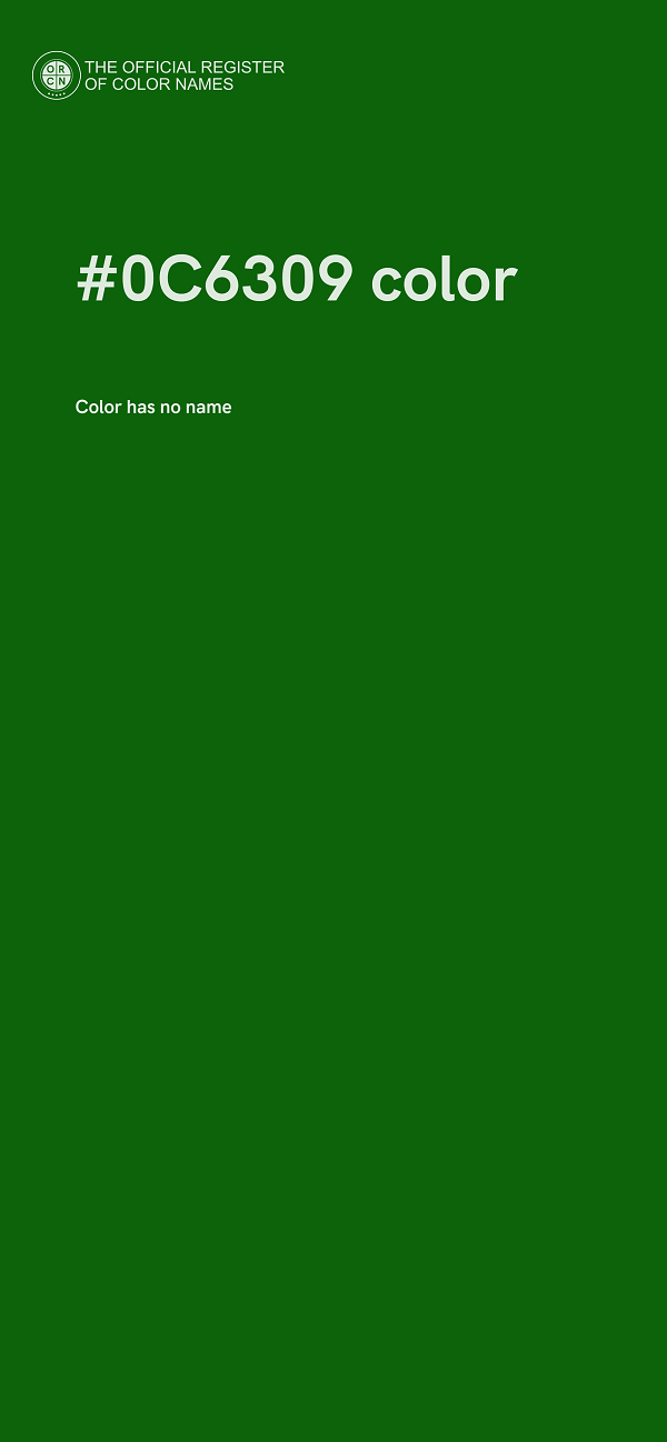 #0C6309 color image