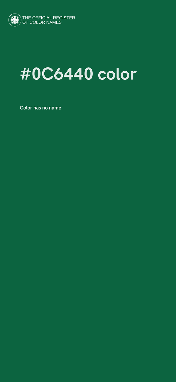 #0C6440 color image