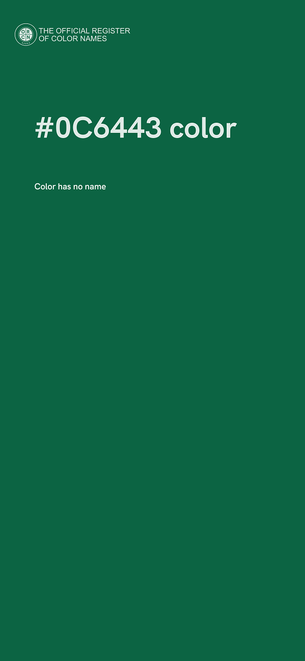 #0C6443 color image