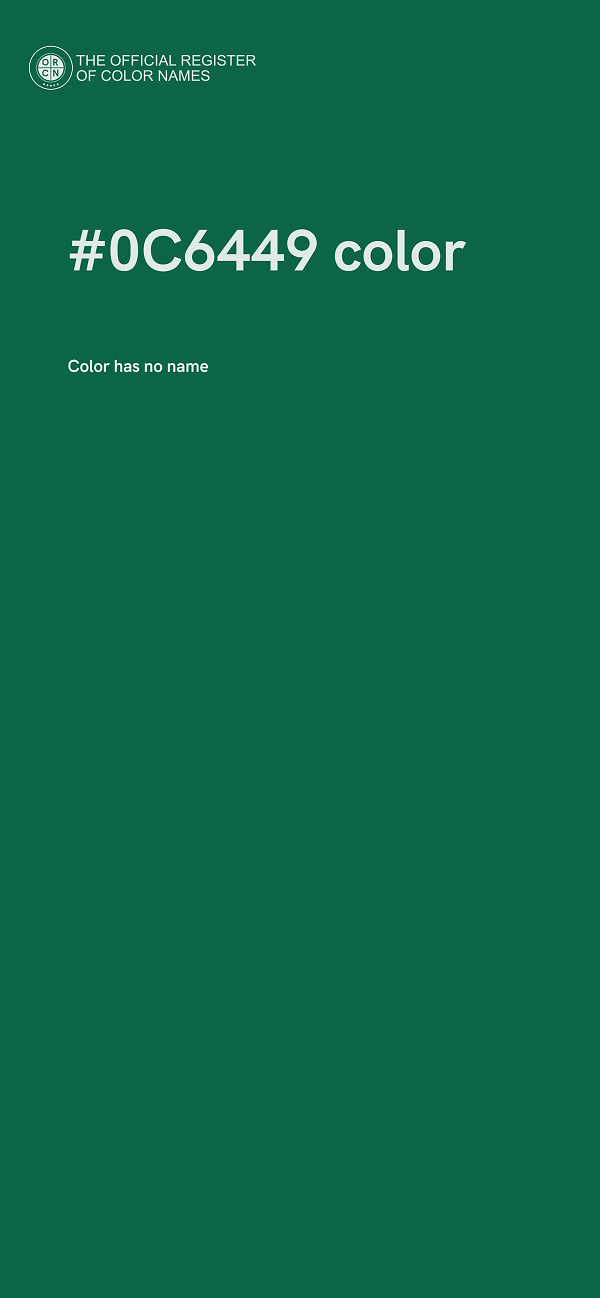 #0C6449 color image