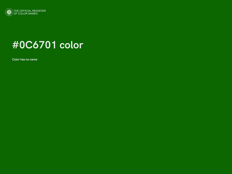 #0C6701 color image
