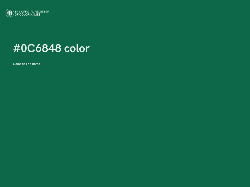 #0C6848 color image