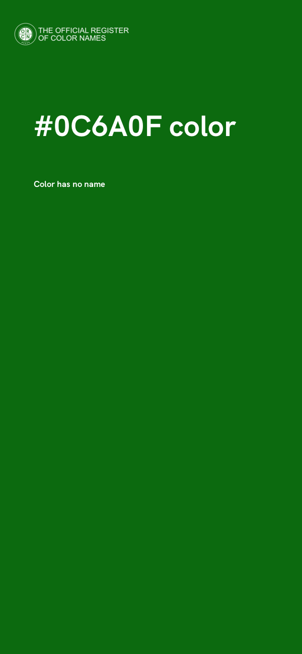 #0C6A0F color image