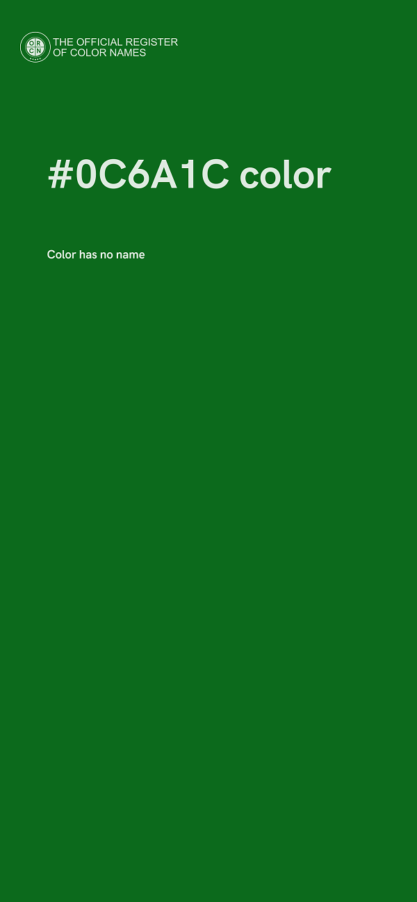 #0C6A1C color image
