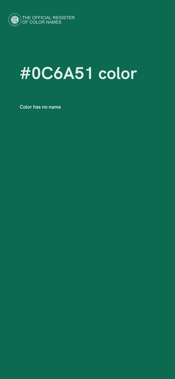 #0C6A51 color image