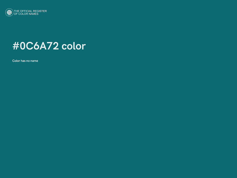 #0C6A72 color image