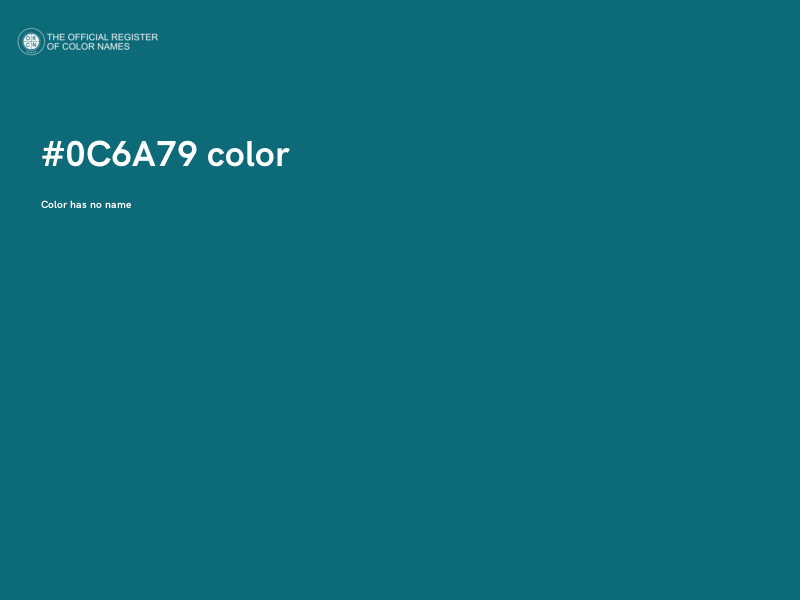 #0C6A79 color image