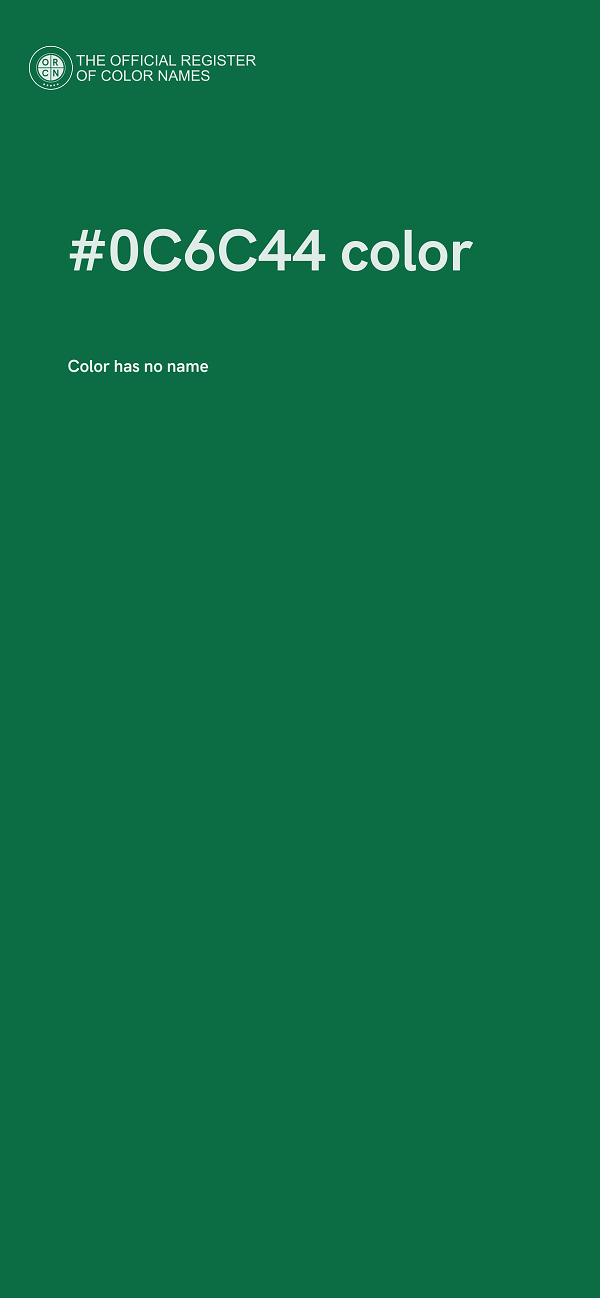 #0C6C44 color image