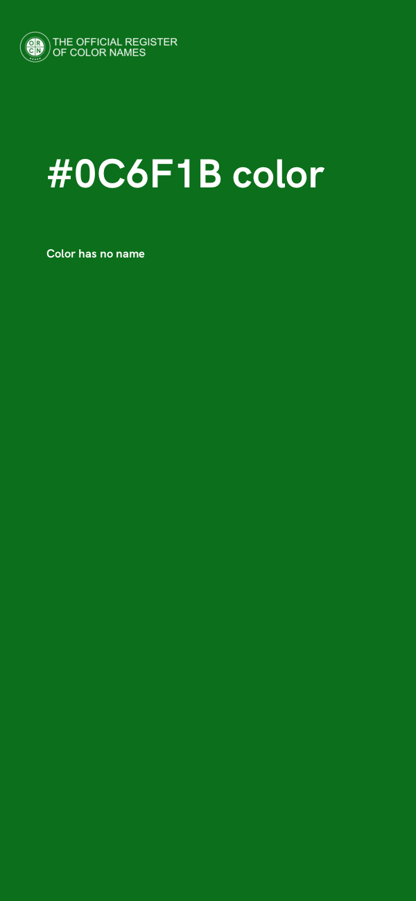 #0C6F1B color image