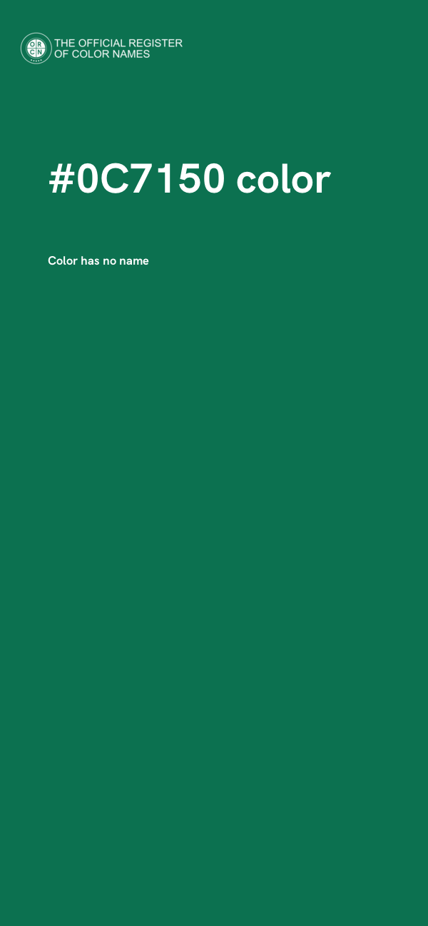 #0C7150 color image
