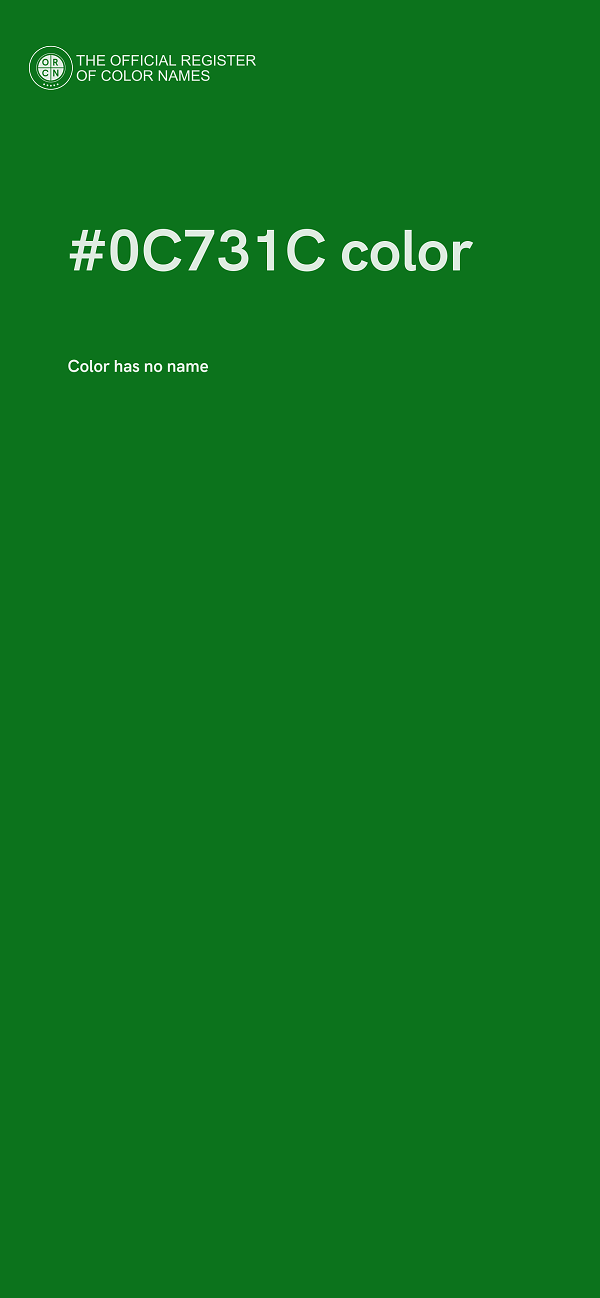 #0C731C color image