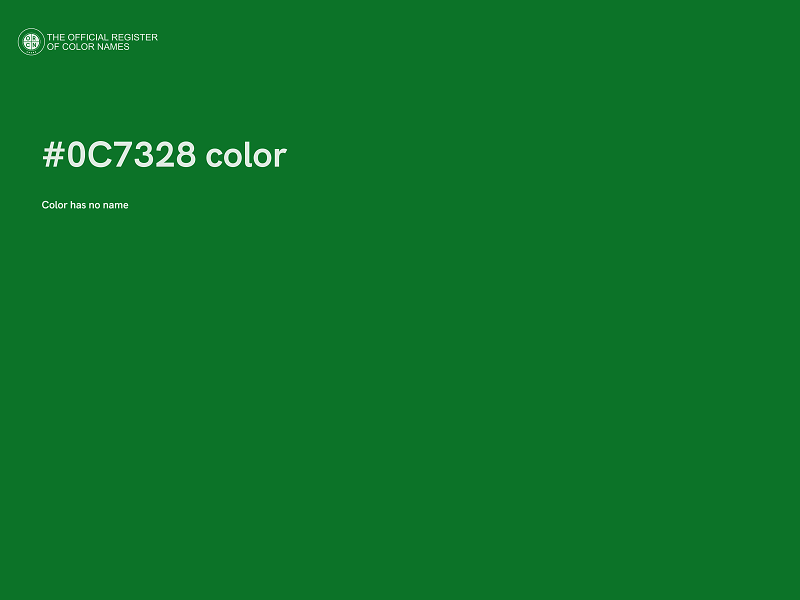 #0C7328 color image