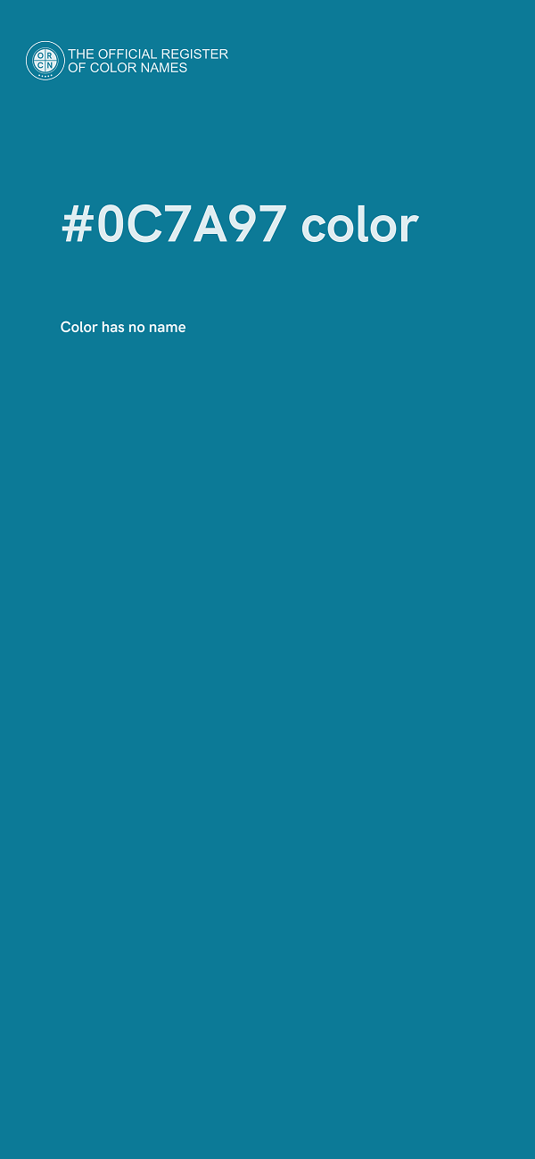#0C7A97 color image