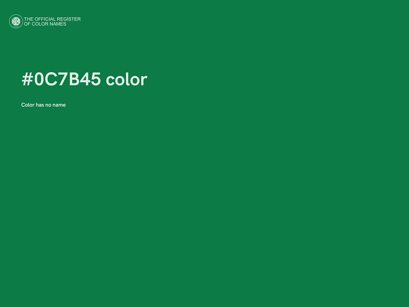 #0C7B45 color image