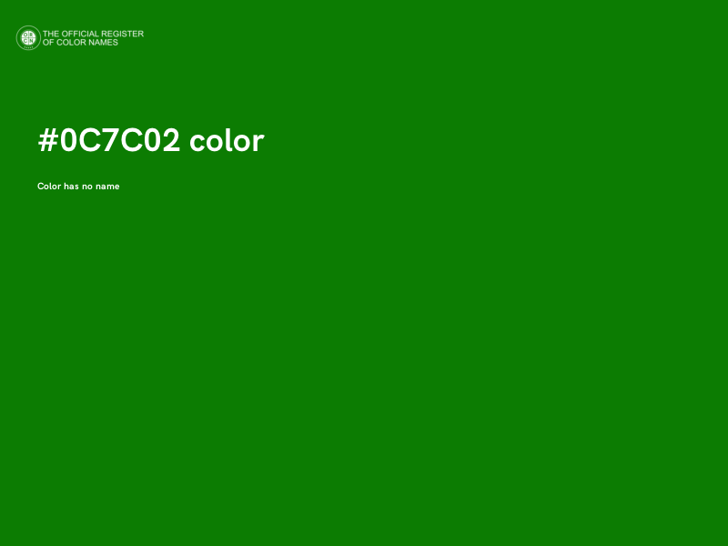 #0C7C02 color image