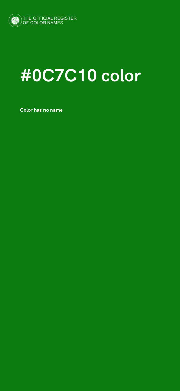 #0C7C10 color image