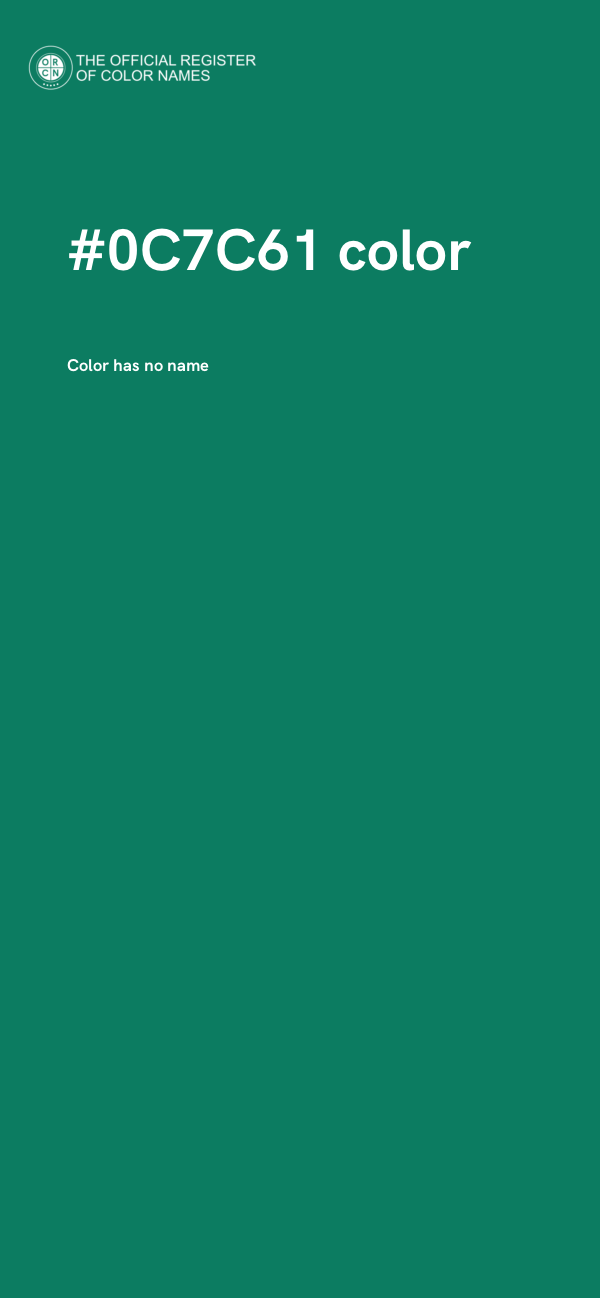 #0C7C61 color image