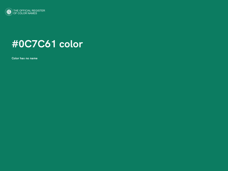 #0C7C61 color image